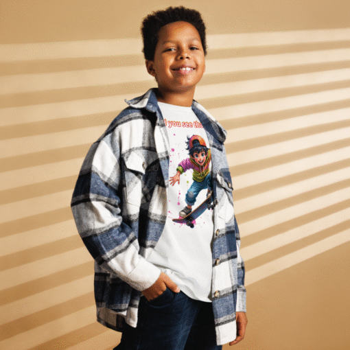 Youth classic tee Skateboarding T-shirt - Image 8