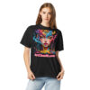 unisex garment-dyed heavyweight t-shirt featuring your Cotton Candy Splash Art image