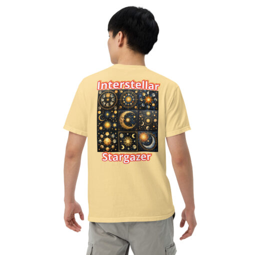 Interstellar Stargazer Unisex Garment-Dyed Heavyweight T-Shirt - Image 16