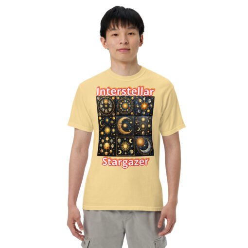 Interstellar Stargazer Unisex Garment-Dyed Heavyweight T-Shirt - Image 15