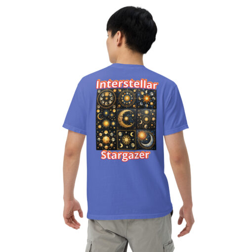 Interstellar Stargazer Unisex Garment-Dyed Heavyweight T-Shirt - Image 6