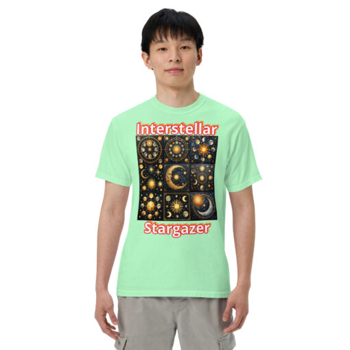 Interstellar Stargazer Unisex Garment-Dyed Heavyweight T-Shirt - Image 17