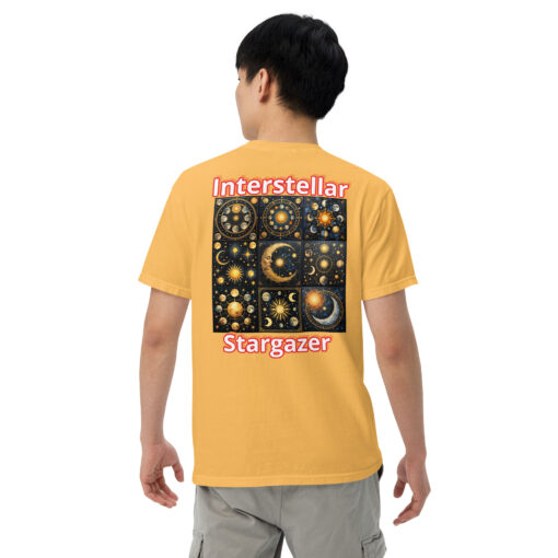 Interstellar Stargazer Unisex Garment-Dyed Heavyweight T-Shirt - Image 12