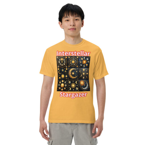 Interstellar Stargazer Unisex Garment-Dyed Heavyweight T-Shirt - Image 11
