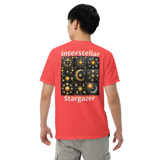 Interstellar Stargazer Unisex Garment-Dyed Heavyweight T-Shirt - Image 8