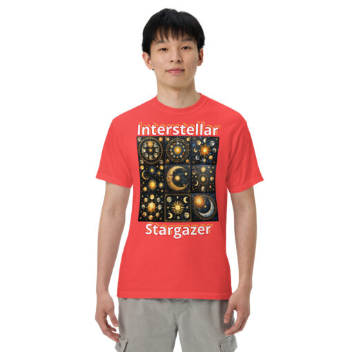 Interstellar Stargazer Unisex Garment-Dyed Heavyweight T-Shirt - Image 7