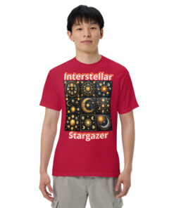 Interstellar Stargazer Unisex Garment-Dyed Heavyweight T-Shirt