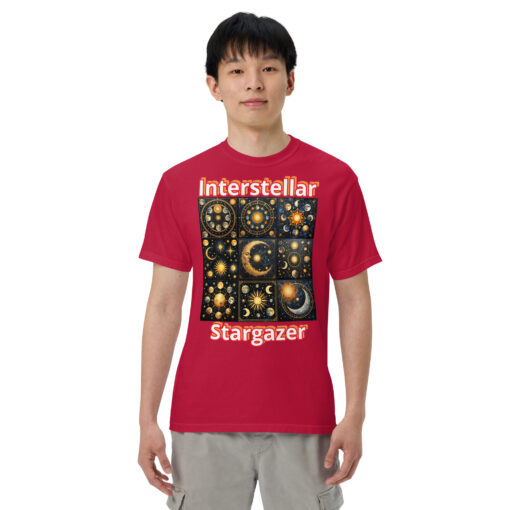 Interstellar Stargazer Unisex Garment-Dyed Heavyweight T-Shirt