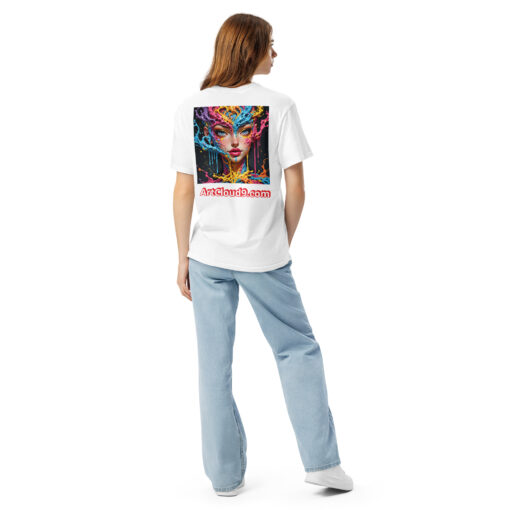 unisex garment-dyed heavyweight t-shirt featuring your Cotton Candy Splash Art image - Image 26