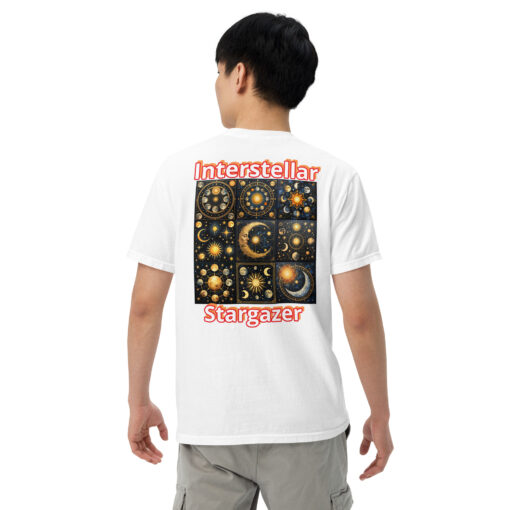 Interstellar Stargazer Unisex Garment-Dyed Heavyweight T-Shirt - Image 20