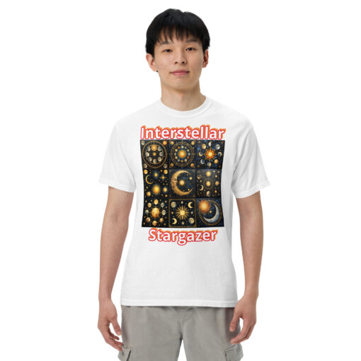 Interstellar Stargazer Unisex Garment-Dyed Heavyweight T-Shirt - Image 19