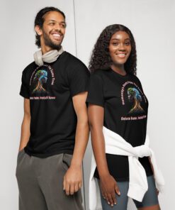 Delete Hate Install Love | Unisex Moisture-Wicking T-Shirt for Everyday Style & Positivity